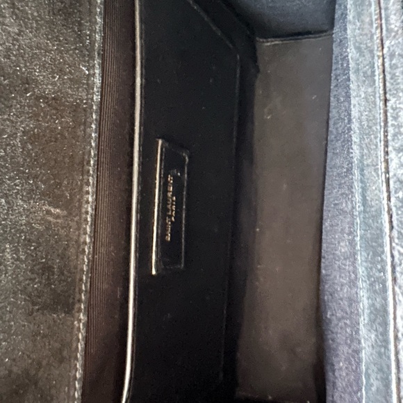 ENVELOPE MEDIUM CHAIN BAG IN MIX MATELASSÉ SUEDE - Picture 10 of 15